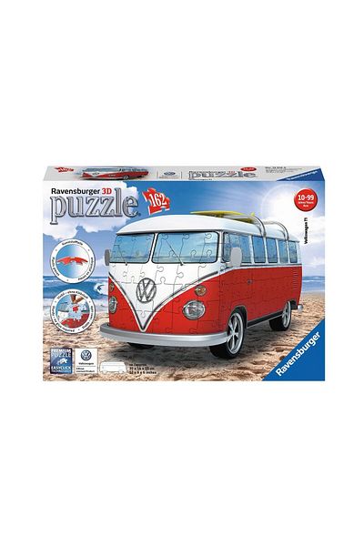RAVENSBURGER Puzzle 3D Ravensburger - Volkswagen T1, 162 piese