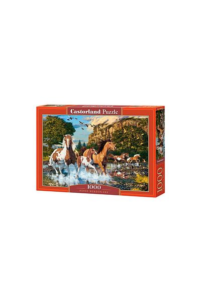 Castorland Puzzle 1000 pieces Castorland - Horse Wonderland