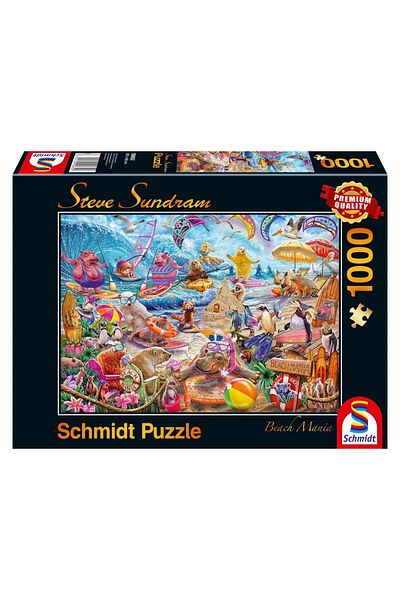 Schmidt Puzzle Schmidt - Steve Sundram: Beach Mania, 1000 pieces