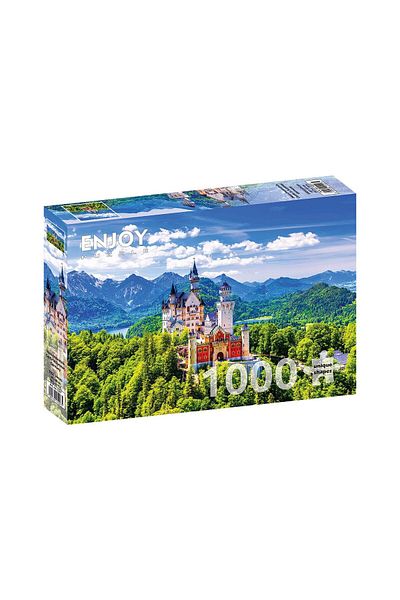 Enjoy Puzzle 1000 pieces Enjoy - Neuschwanstein Castle in Summer, Germany