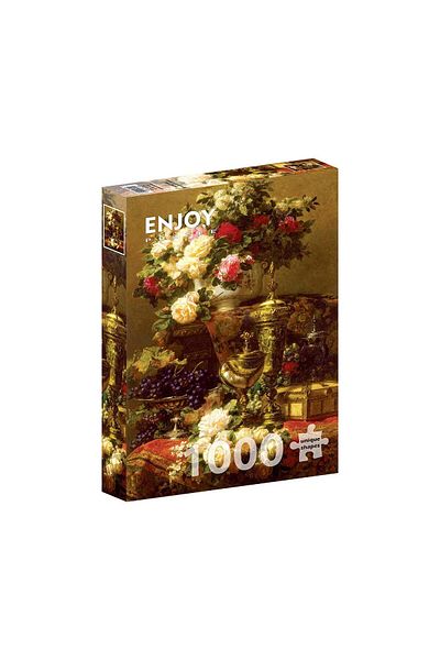 Enjoy Puzzle 1000 pieces Enjoy - Jean-Baptiste Robie: Flowers and Fruit
