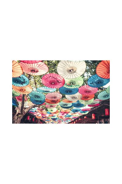 RAVENSBURGER Puzzle 200 pieces Ravensburger - Umbrellas