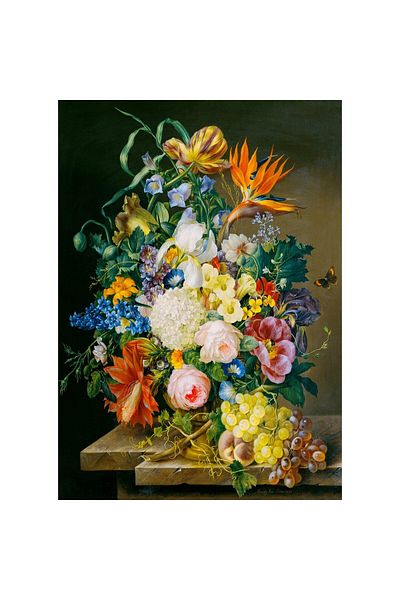 Enjoy Puzzle 1000 pieces Enjoy - Franz Xaver Petter: Flower Piece