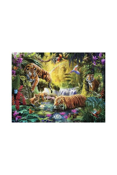 RAVENSBURGER Puzzle Ravensburger - Idyll at the Water Hole, 1500 pieces