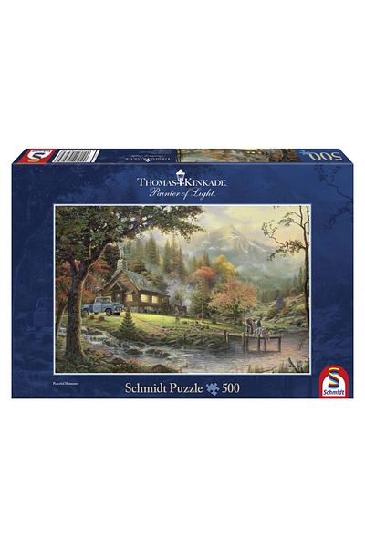 Schmidt Schmidt Puzzle - Thomas Kinkade: Moments of Peace, 500 pieces