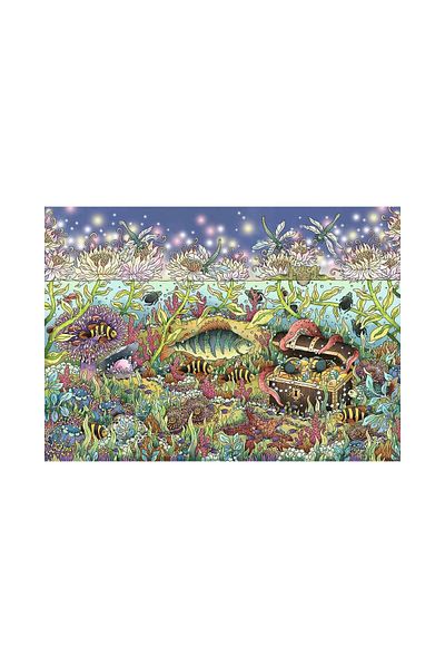 RAVENSBURGER Puzzle Ravensburger - The Underwater World at Twilight, 1000 pieces