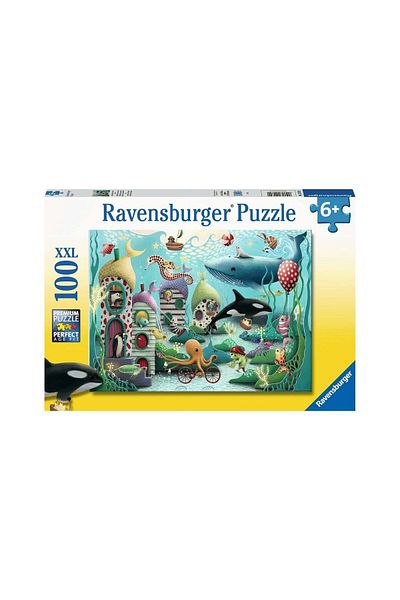 RAVENSBURGER Ravensburger Puzzle - Underwater Animals, 100 pieces XXL