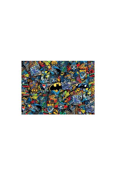 CLEMENTONI 39575 , Impossible - Batman, 1000 Parça Puzzle