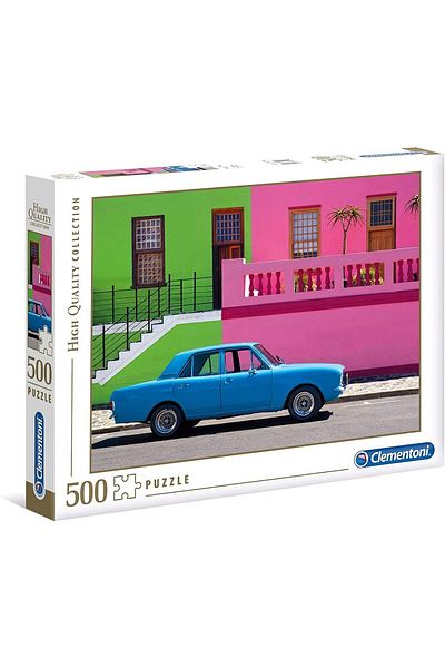 CLEMENTONI Puzzle Clementoni - The Blue Car, 500 pieces