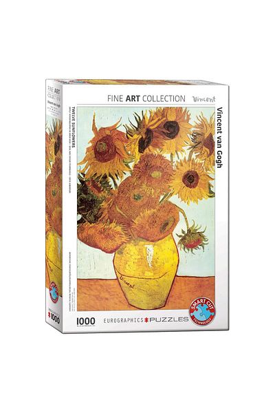Eurographics Eurographics puzzle - Vincent Van Gogh: Summer Flowers, 1903, 1000 pieces