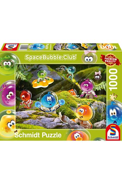 Schmidt Puzzle 1000 pieces Schmidt - Landing in a forest of moss