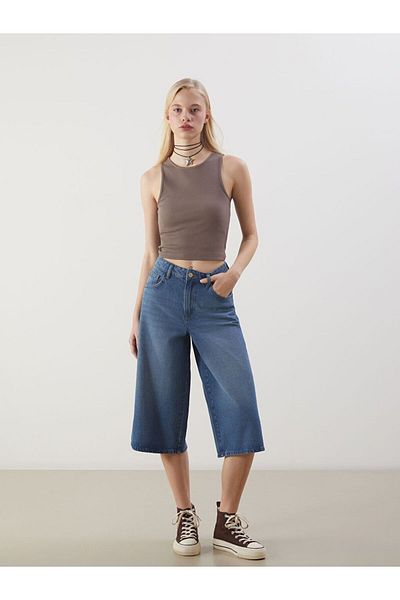 LC Waikiki Xside Crew Neck Women's Crop