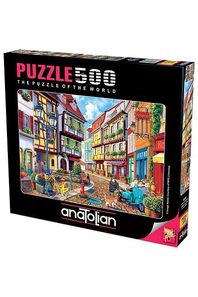 Anatolian Anatolian Puzzle - Marthy H. Segelbaum: Cobblestone Alley, 500 pieces