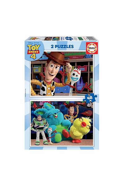 EDUCA Puzzle Educa - Toy Story 4, 2x48 pieces