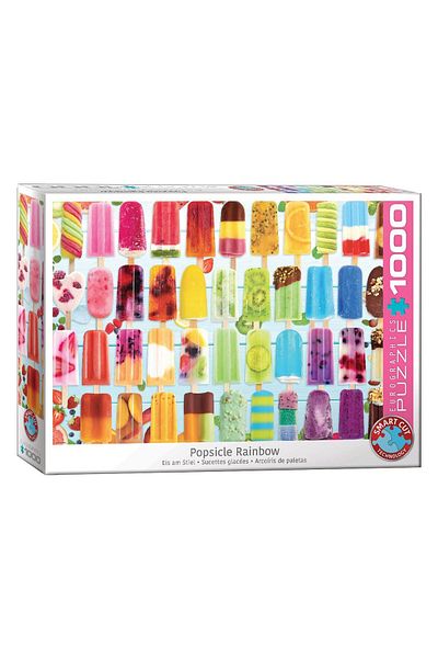 Eurographics Puzzle Eurographics - Popsiicle Rainbow, 1000 pieces