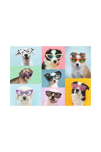 RAVENSBURGER Puzzle 150 pieces Ravensburger - Funny Dogs