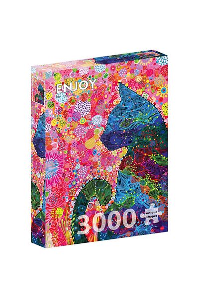 Enjoy Puzzle 2000 piese ENJOY - Wandering Cat (Enjoy-2128)