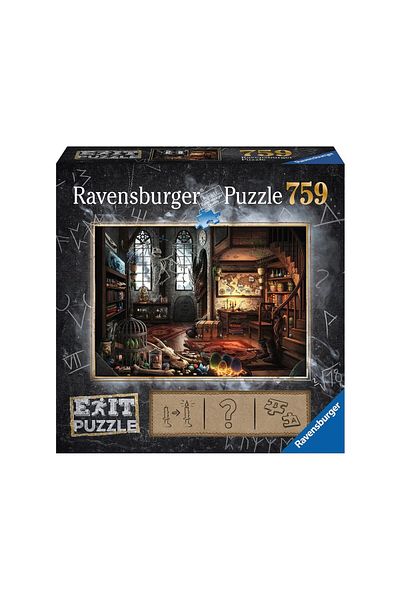 RAVENSBURGER Puzzle Ravensburger - Exit Puzzle - In the Dragon Lab, 759 pieces
