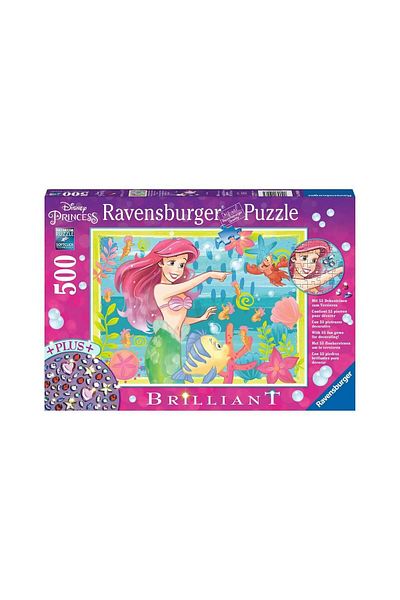RAVENSBURGER Ravensburger 500 piece puzzle - Ariel, with stickers