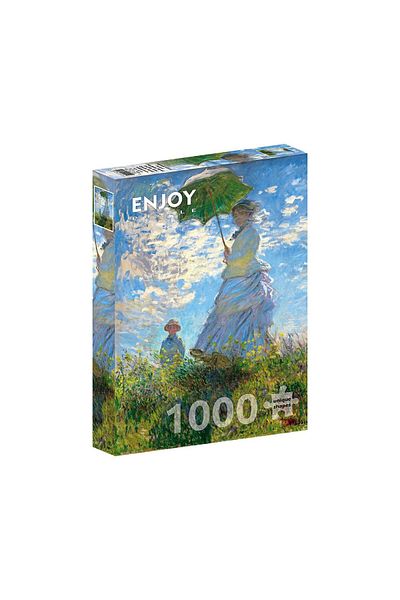 Enjoy Puzzle 1000 pieces Enjoy - Claude Monet: Woman with a Parasol (Madame Monet and Her Son)
