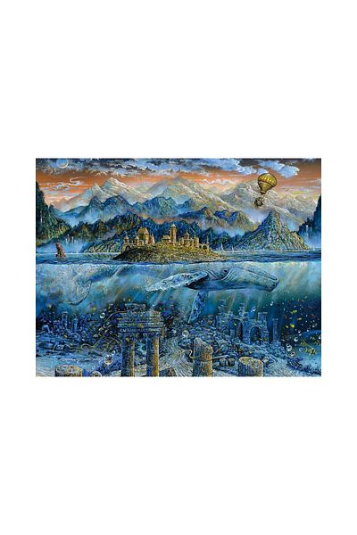 RAVENSBURGER Puzzle Ravensburger - Wise Whale, 2000 pieces