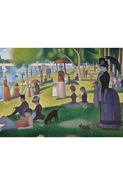 CLEMENTONI Puzzle 1000 pieces Clementoni - Georges Seurat: A Sunday Afternoon on the Island of La Grande Jatte
