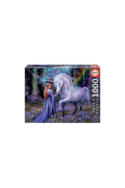 EDUCA Puzzle Educa - Anne Stokes: Bluebell Woods, 1000 piese