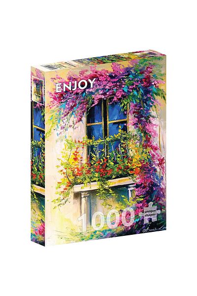 Enjoy Puzzle 1000 pieces ENJOY - Blooming Balcony
