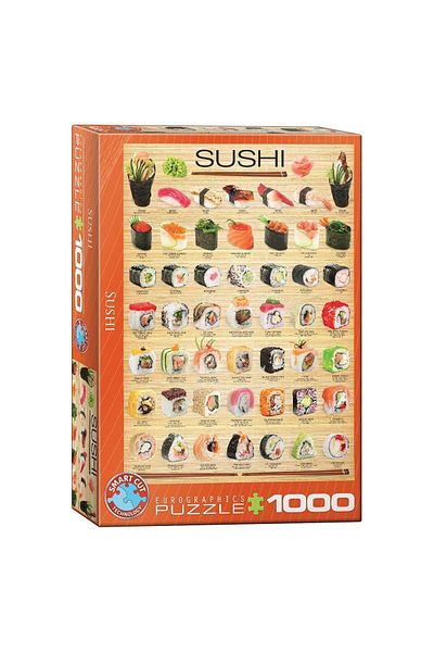 Eurographics Eurographics Puzzle - Sushi, 1000 pieces
