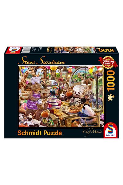 Schmidt Schmidt Puzzle - Steve Sundram: Chef Mania, 1000 pieces