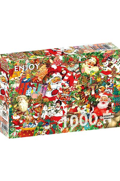 Enjoy Puzzle 1000 piese ENJOY - A Vintage Christmas