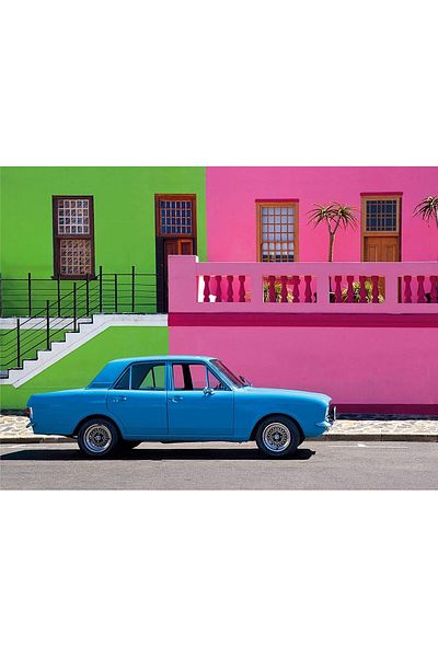 CLEMENTONI Puzzle Clementoni - The Blue Car, 500 pieces