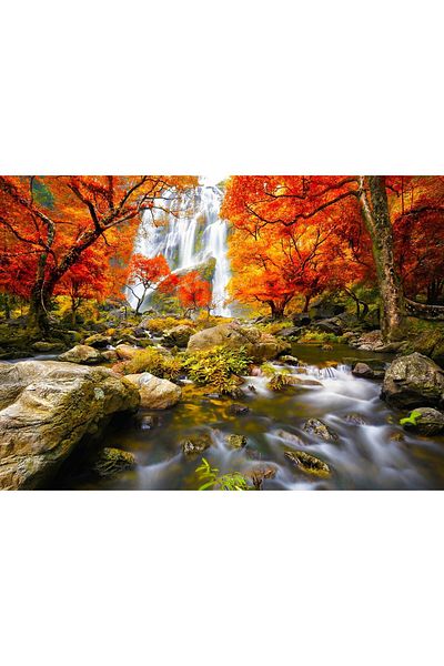 Enjoy Puzzle 1000 pieces Enjoy - Autumn Waterfall