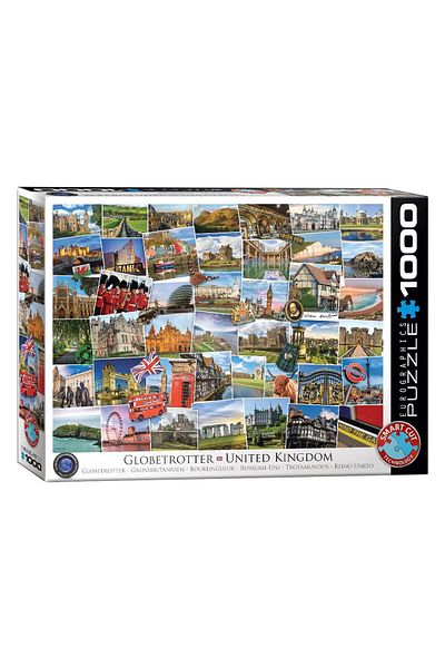 Eurographics Puzzle Eurographics - Globetrotter United Kingdom, 1000 pieces