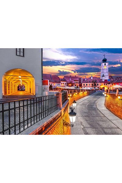 Enjoy Puzzle 1000 pieces Enjoy - Piata Mica, Sibiu