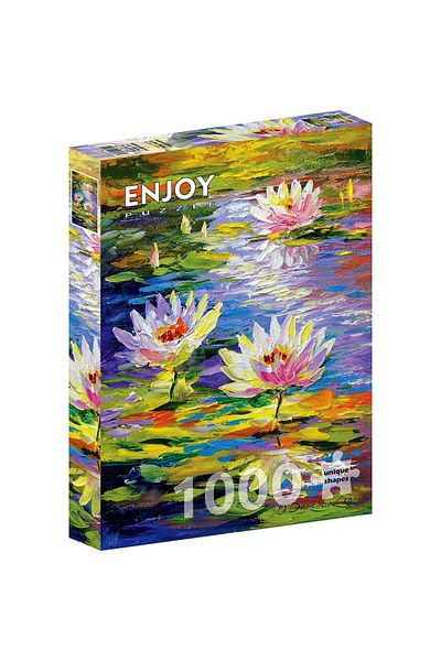 Enjoy Puzzle 1000 pieces ENJOY - Water Lilies in the Pond