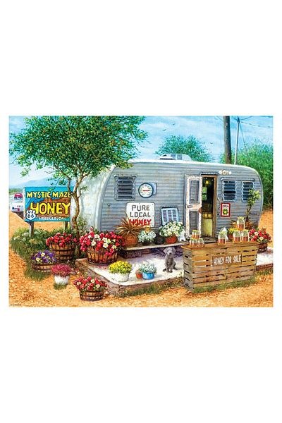 Eurographics Puzzle 500 pieces XXL - Janet Kruskamp: Honey for Sale