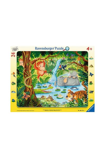 RAVENSBURGER Ravensburger Puzzle - Jungle, 24 pieces