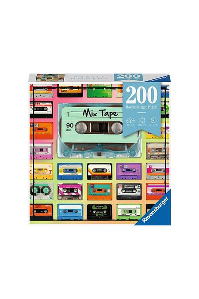 RAVENSBURGER Ravensburger Puzzle - Mix Of Cassettes, 200 pieces