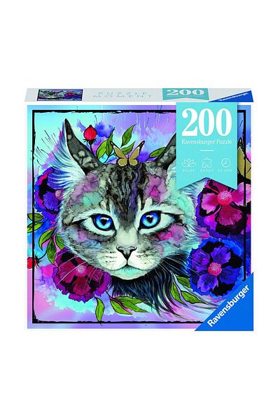 RAVENSBURGER Ravensburger Puzzle - Cat's Eye, 200 pieces XXL
