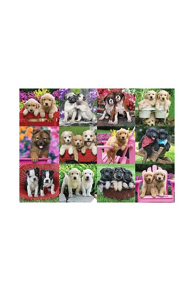 RAVENSBURGER Ravensburger Puzzle - Puppy Pals, 500 pieces