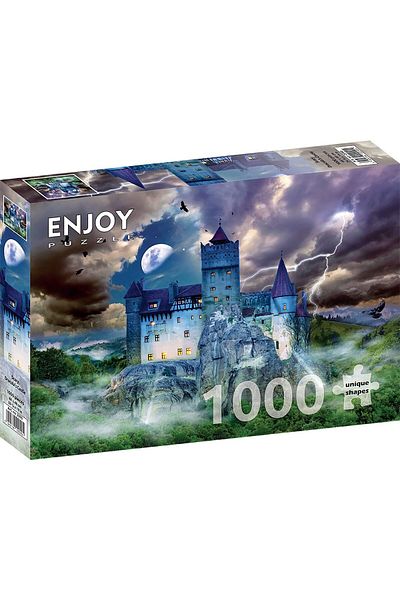 Enjoy Puzzle 1000 pieces ENJOY - Scary Dracula's Castle