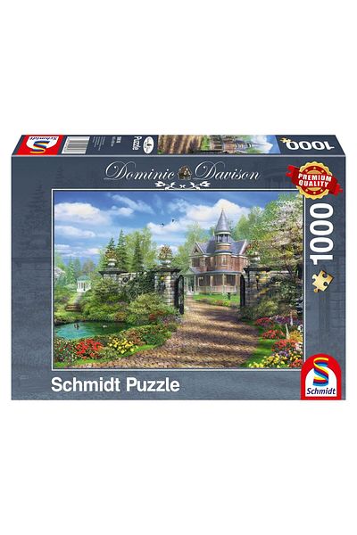 Schmidt Puzzle Schmidt - Idyllic Country Estate, 1000 pieces