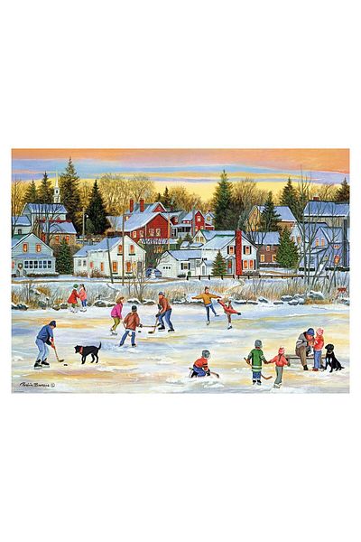 Eurographics Puzzle Eurographics - Evening Skating, 1000 pieces