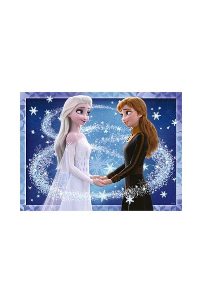 RAVENSBURGER Puzzle 200 piese fosforescent Ravensburger - Anna Si Elsa