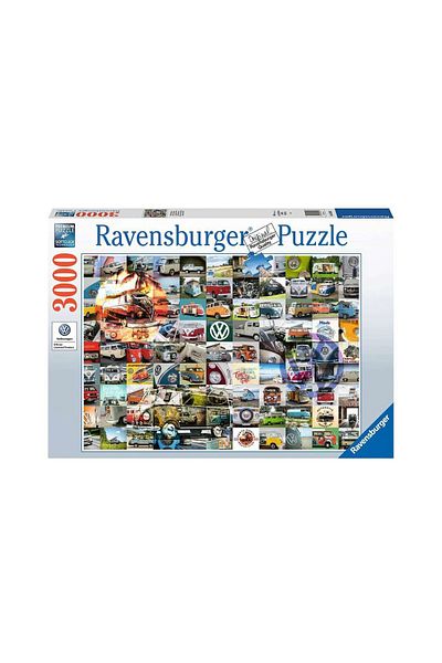 RAVENSBURGER Puzzle Ravensburger - 99 VW Campervan Moments, 3000 pieces
