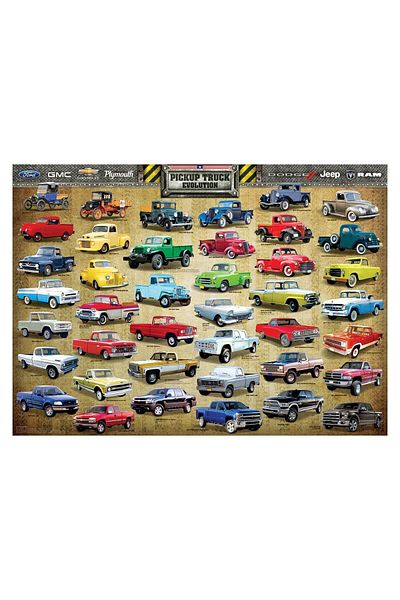 Eurographics Puzzle Eurographics - Pick Up Evolution, 1000 pieces