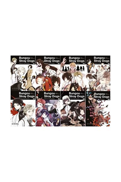 Gerekli Şeyler Yayıncılık Bungou Stray Dogs 1-2-3-4-5-6-7-8 Manga Seti (EKSİK...