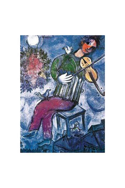 Eurographics Puzzle Eurographics - Marc Chagall: The Blue Violinist, 1000 pieces