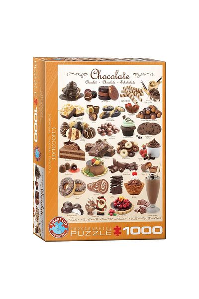 Eurographics Puzzle Eurographics - Sweet Line - Chocolate, 1000 pieces